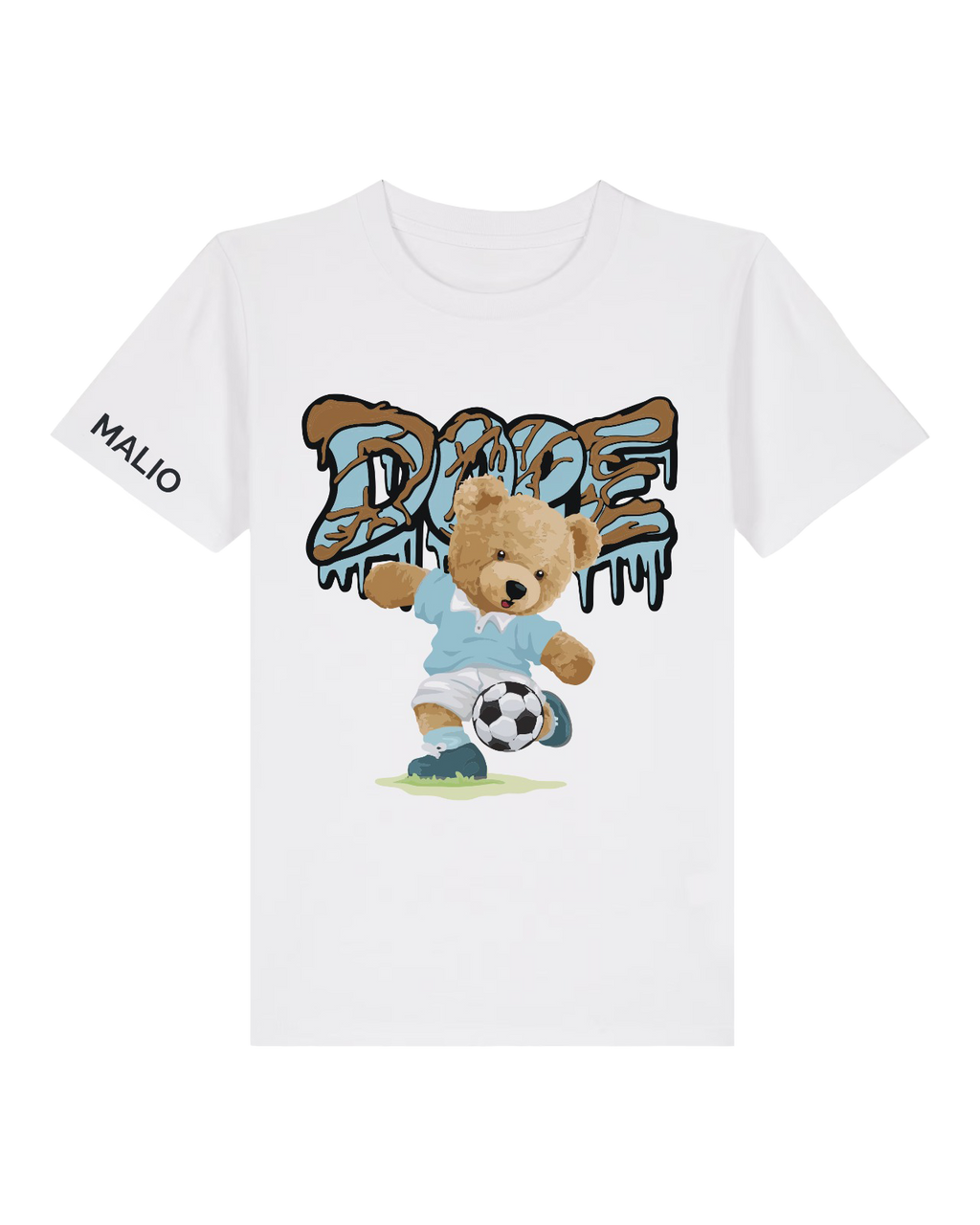 Tricou Creator Alb Goal Bear