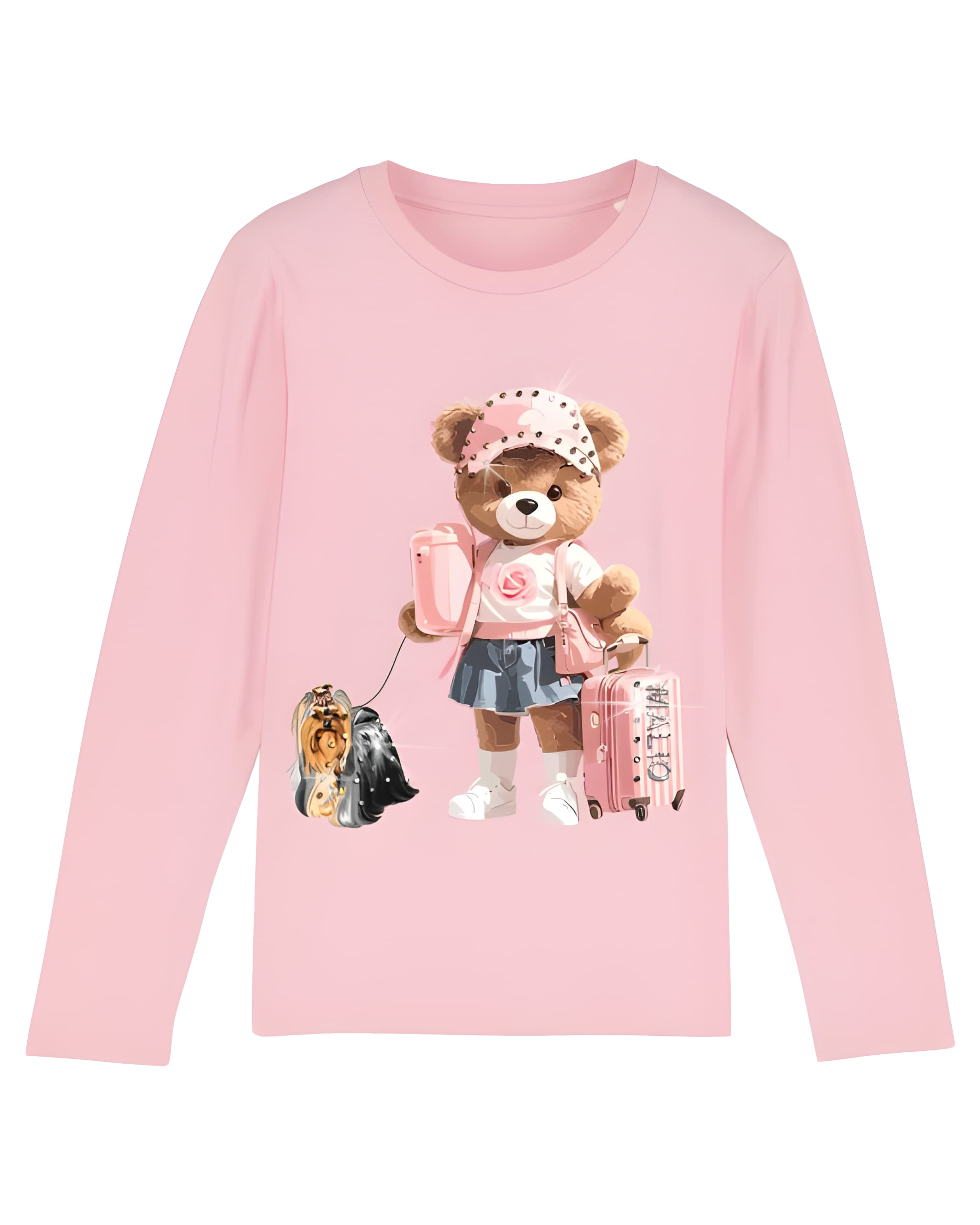 Bluză Mini Hooper Pink Travel Bear