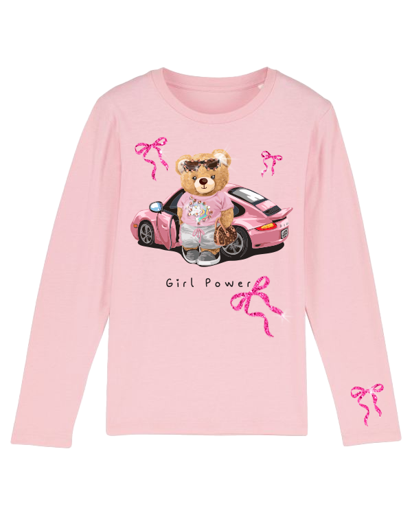 Bluză Mini Hooper Pink Power Bear