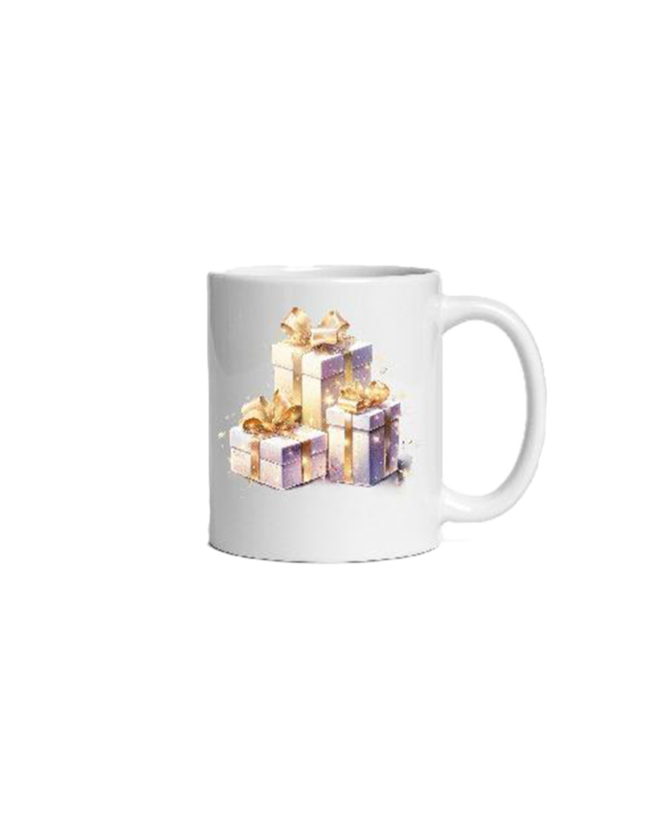 Cană ceramică Winter Giraffe