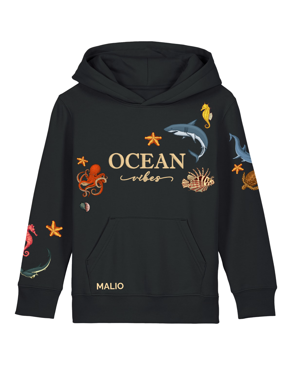 Hanorac Cruiser Negru Deep Sea Magic