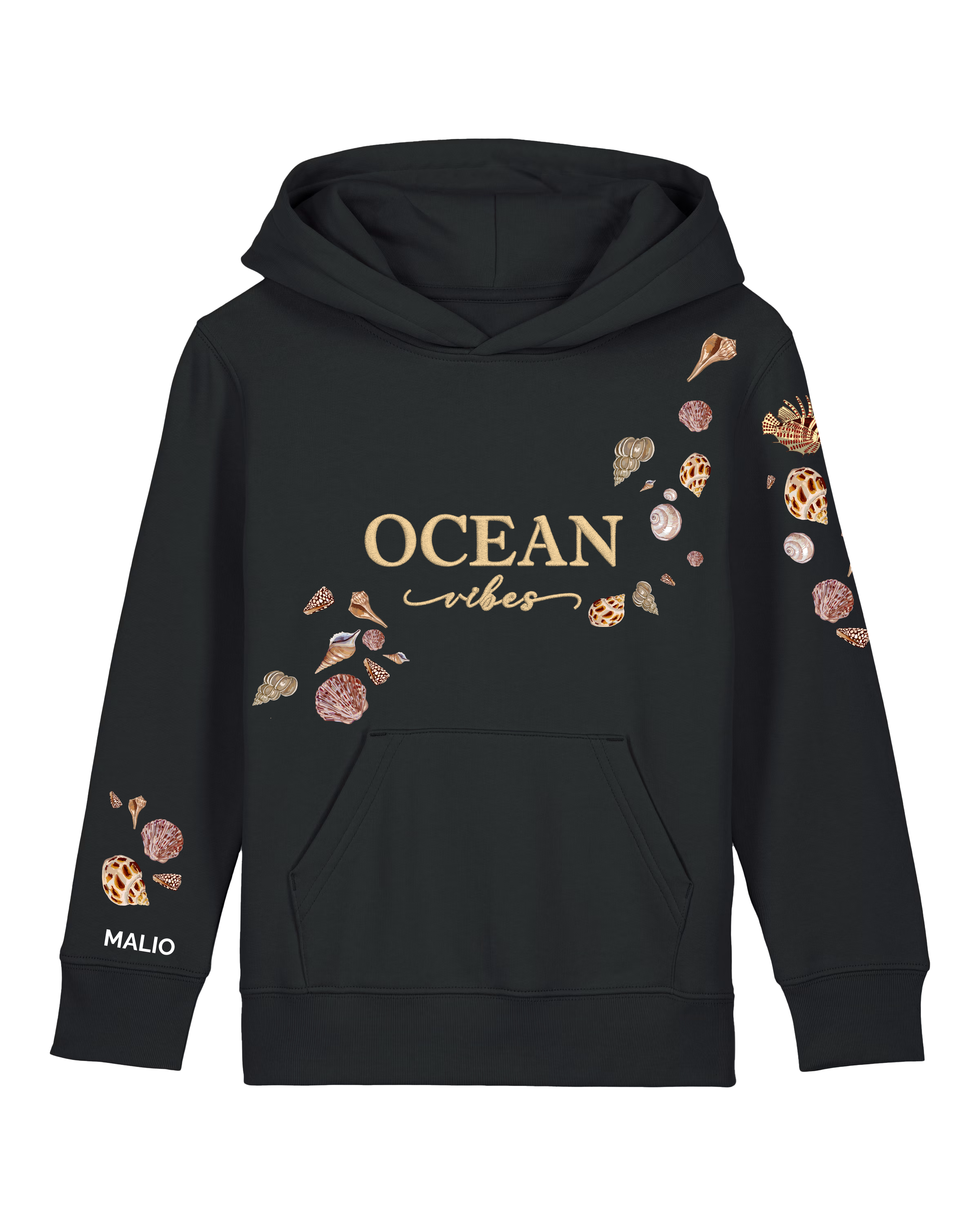 Hanorac Cruiser Negru Ocean Vibes Aura