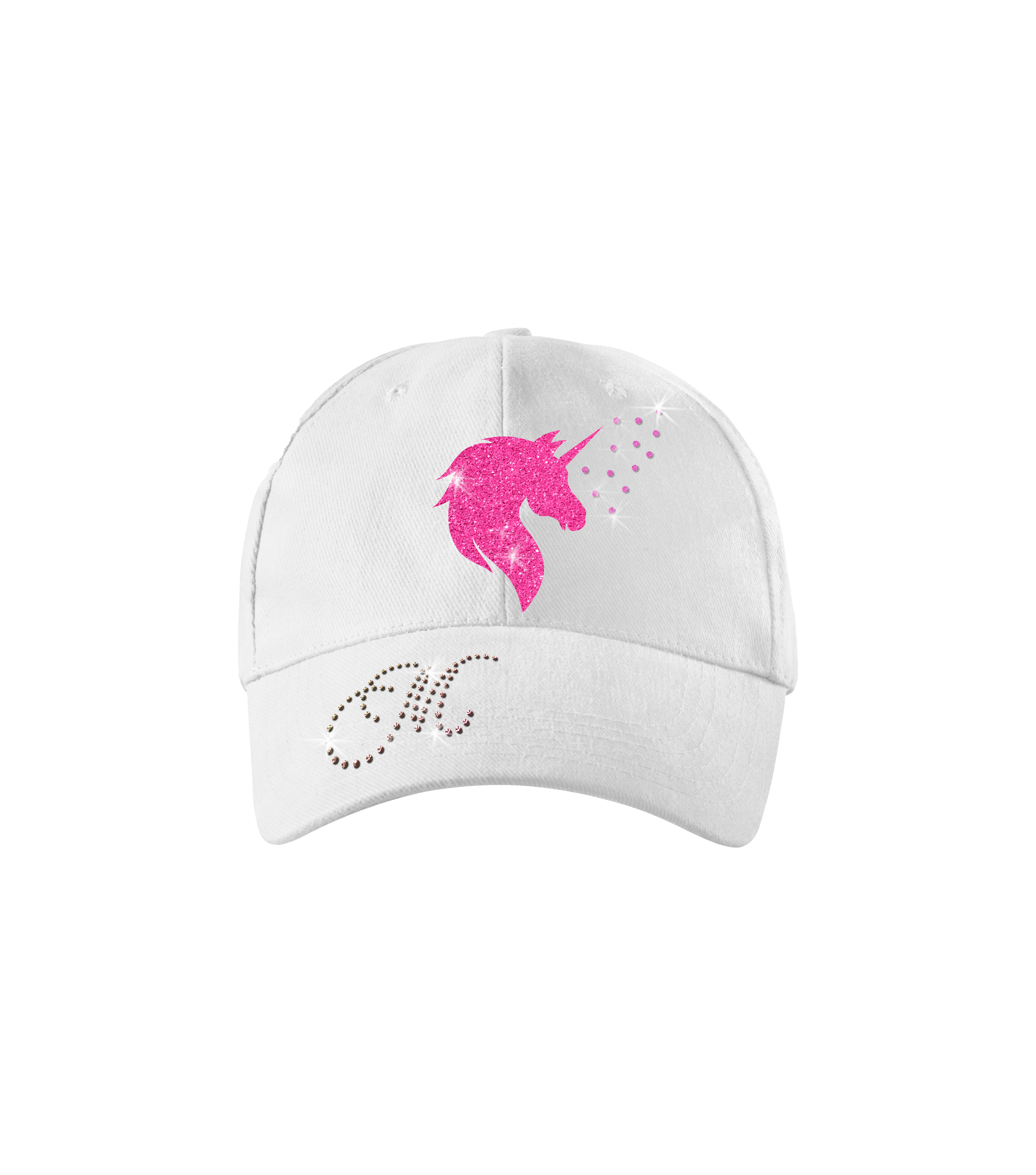 Șapcă albă Pink Unicorn