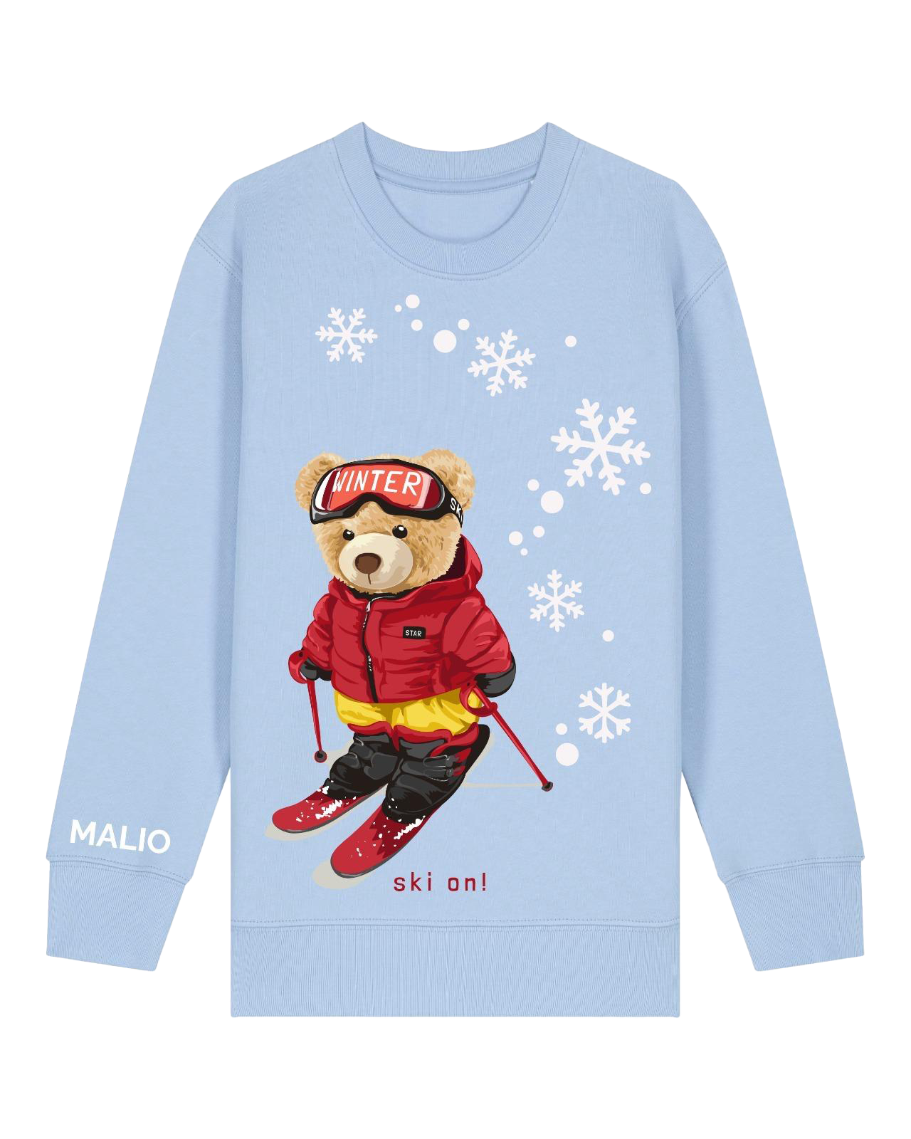 Bluză Changer Baby Blue Ski On